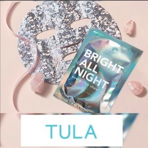 TULA BRIGHT ALL NIGHT ENERGIZING SHEET MASK